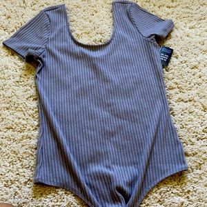 Express women’s Grey bodysuit